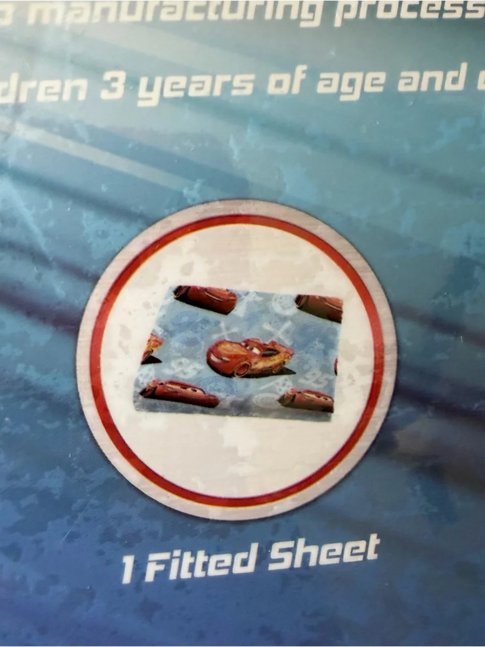 Disney Cars Lightning McQueen Sheets Twin Bedding NEW LMQ Pixar Race Ready 95